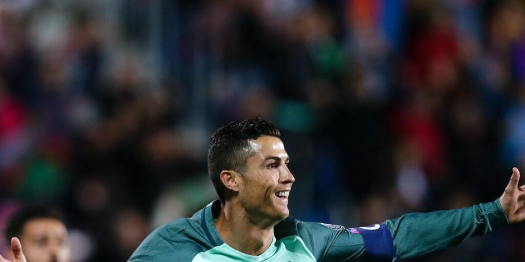 Portugals Superstar Cristiano Ronaldo, den es für die Schweizer Nati heute zu stoppen gilt