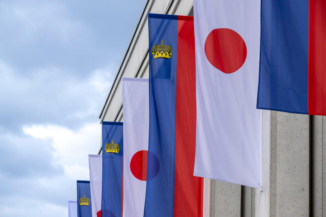 30-j&auml;hrige diplomatischen Beziehungen zwischen Japan und Liechtenstein