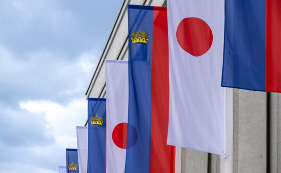 30-j&auml;hrige diplomatischen Beziehungen zwischen Japan und Liechtenstein