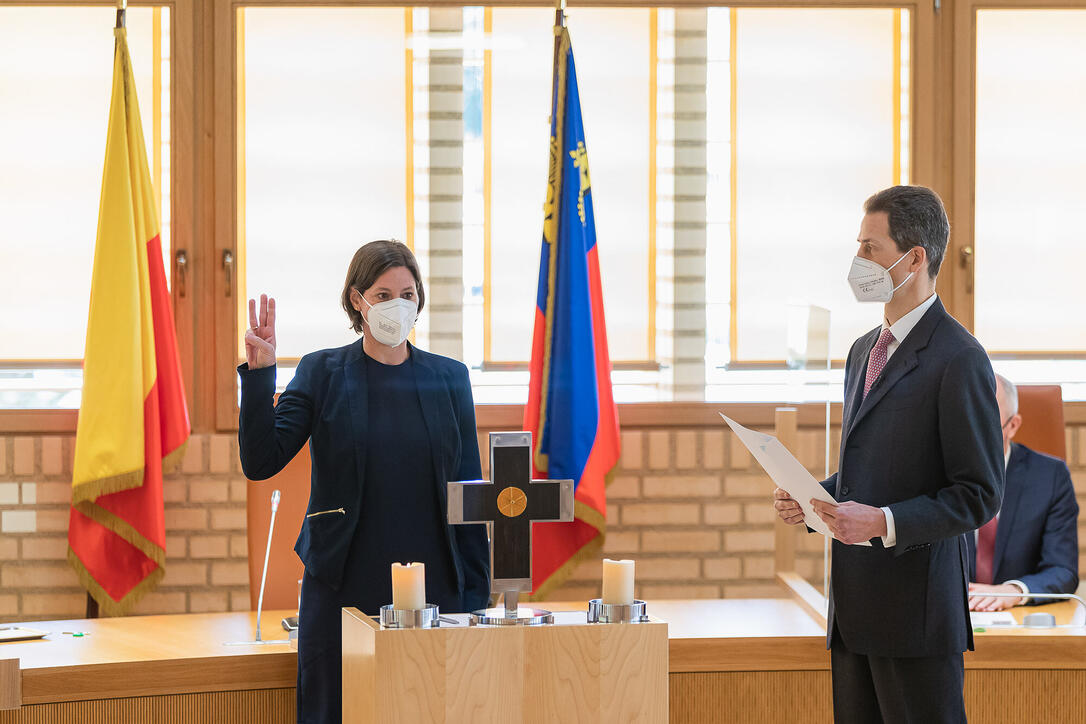 Landtagseröffnung 2021 in Vaduz