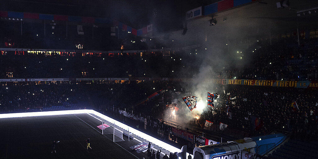 Im St. Jakob-Park gab es zu wenig Licht