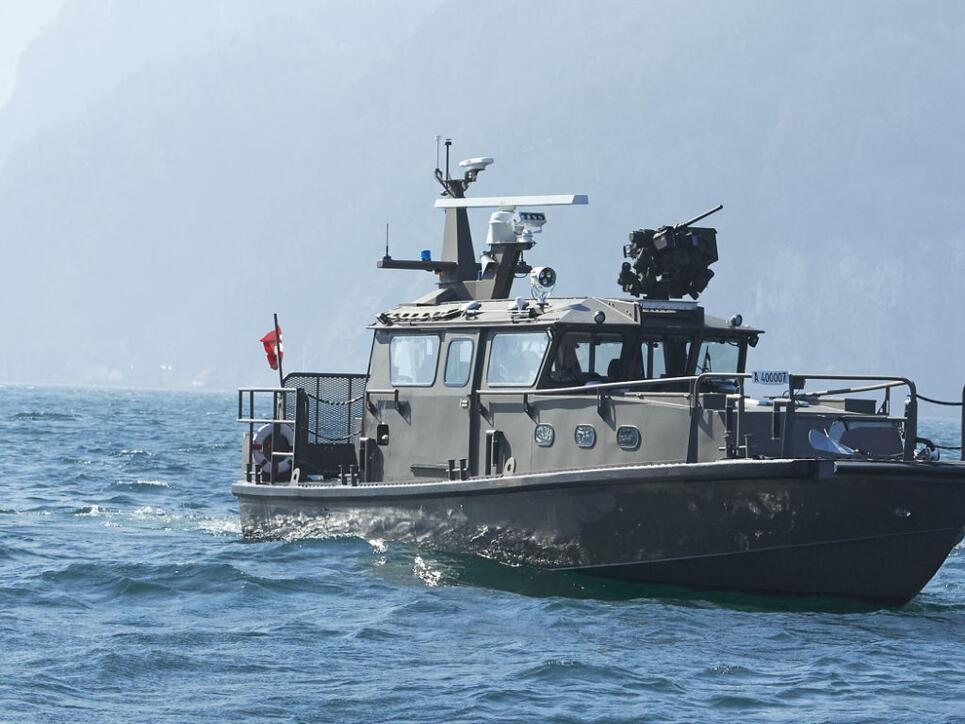 Das neue Patrouillenboot der Schweizer Armee wird in Finnland und in Luzern gebaut.