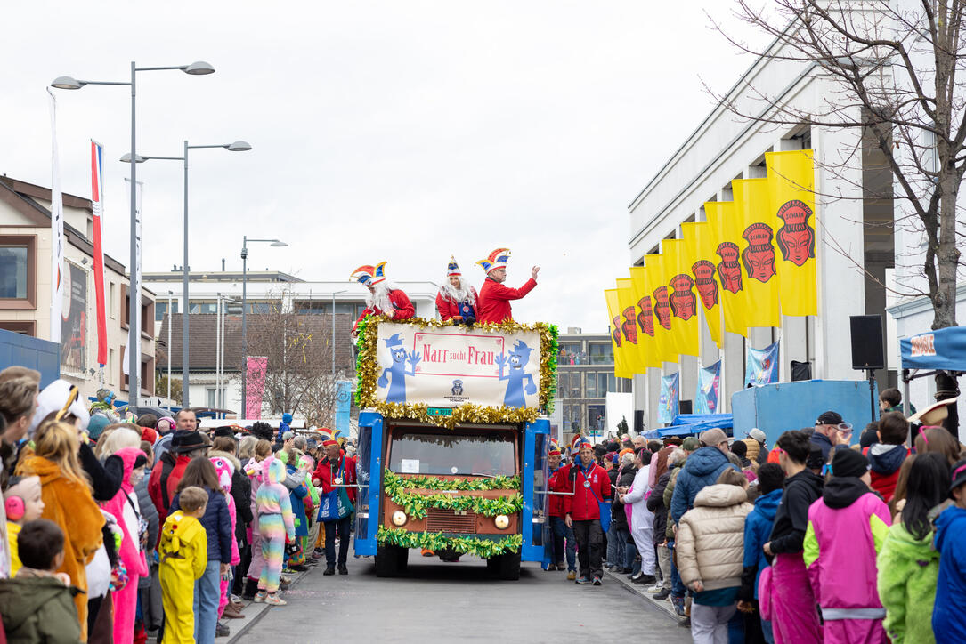 Internationaler Fasnachtsumzug in Schaan