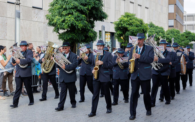 Princely Tattoo Parade in Vaduz