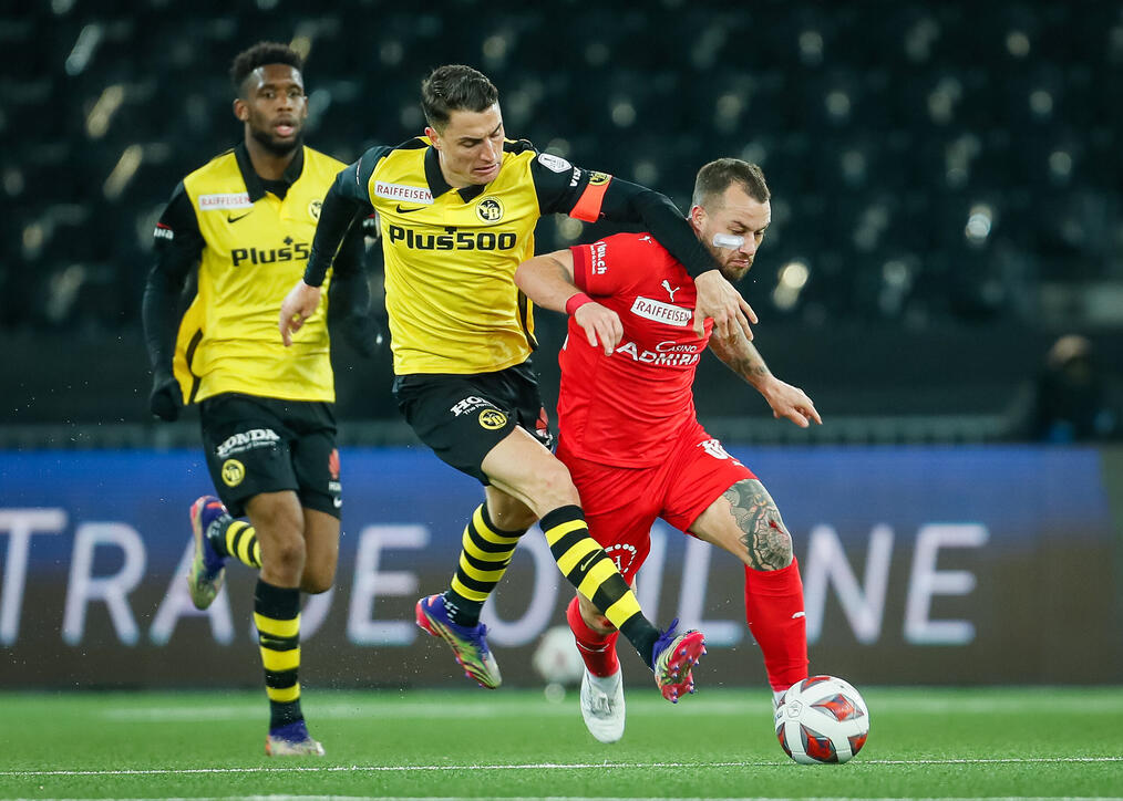 Schweiz Fussball Super-League BSC Young-Boys - FC Vaduz