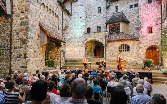 Konzert Appenzeller Echo Burg Gutenberg Balzers