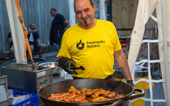 Kick-off Landesfeuerwehrtag mit "Füürwehrstadl" in Balzers