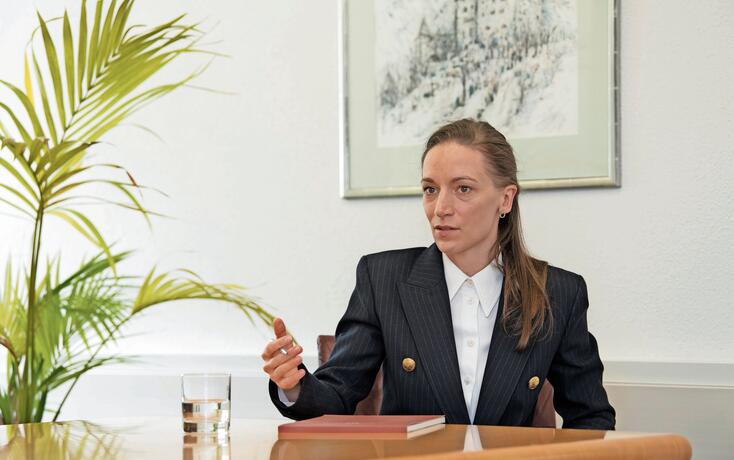 I.D. Giesela Bergmann, Interview anl&auml;sslich Finance Forum, Vaduz