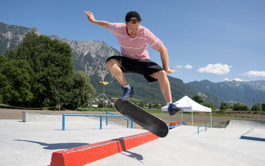 Skatepark Er&ouml;ffnung in Schaan