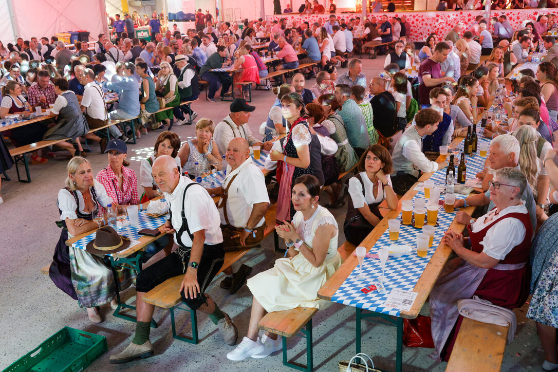 Auftakt zum 77. Verbandsmusikfest mit dem Bayerischen Abend in Vaduz