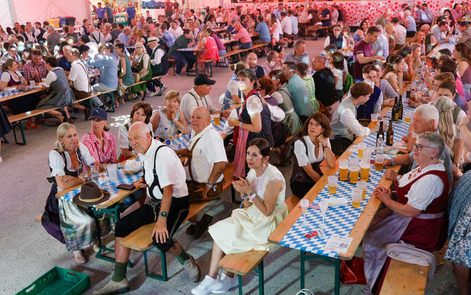 Auftakt zum 77. Verbandsmusikfest mit dem Bayerischen Abend in Vaduz