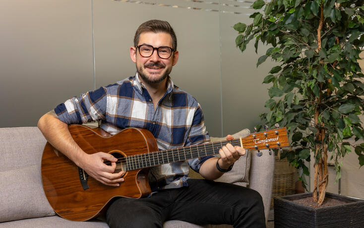 Marco Schreiber in Vaduz