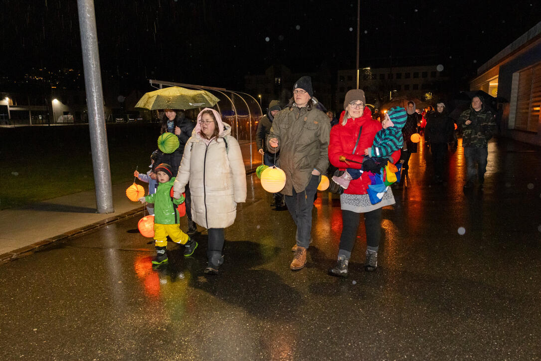 Funken Triesen mit Fackelumzug