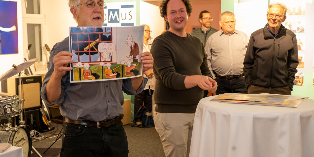 Vernissage zur Ausstellung Wie alles begann - vom Dorfmuseum zum Vernissage zur Ausstellung Wie alles begann - vom Dorfmuseum zum