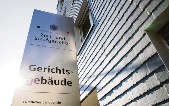 Gerichtsgebäude in Vaduz