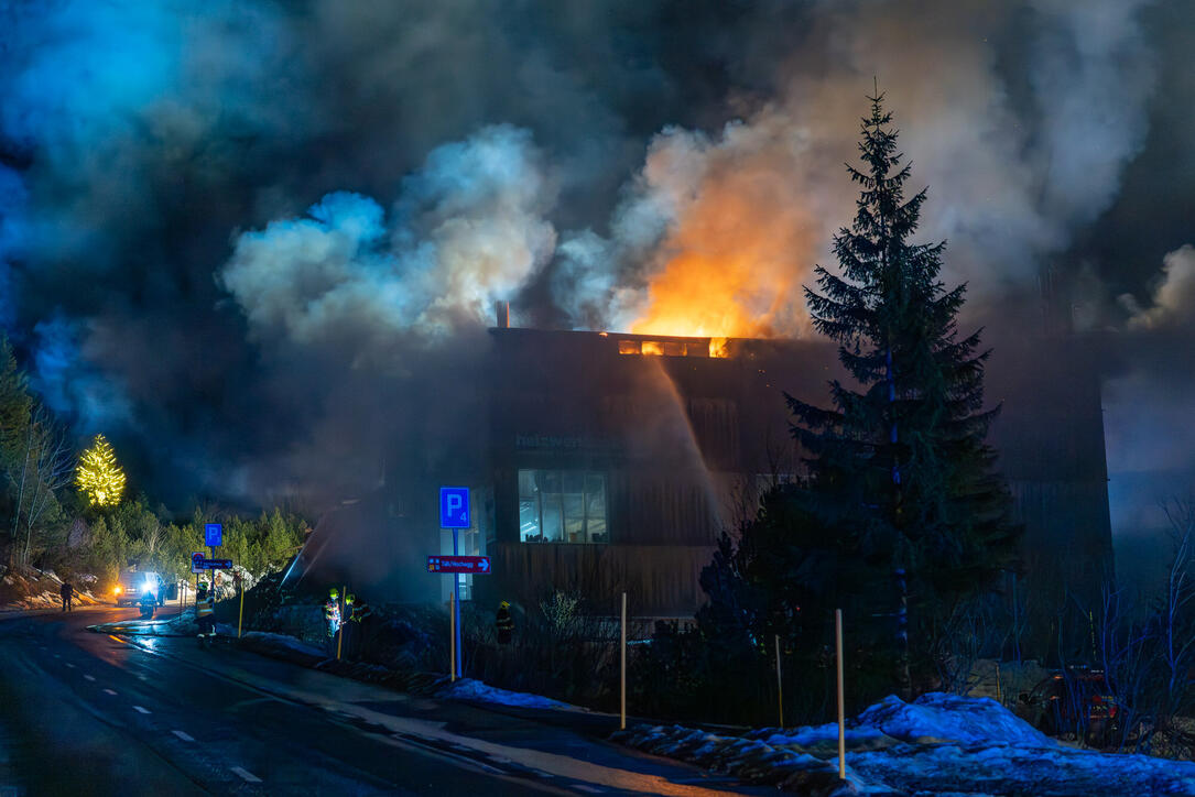 Brand Heizwerk Malbun (16.12.2025)