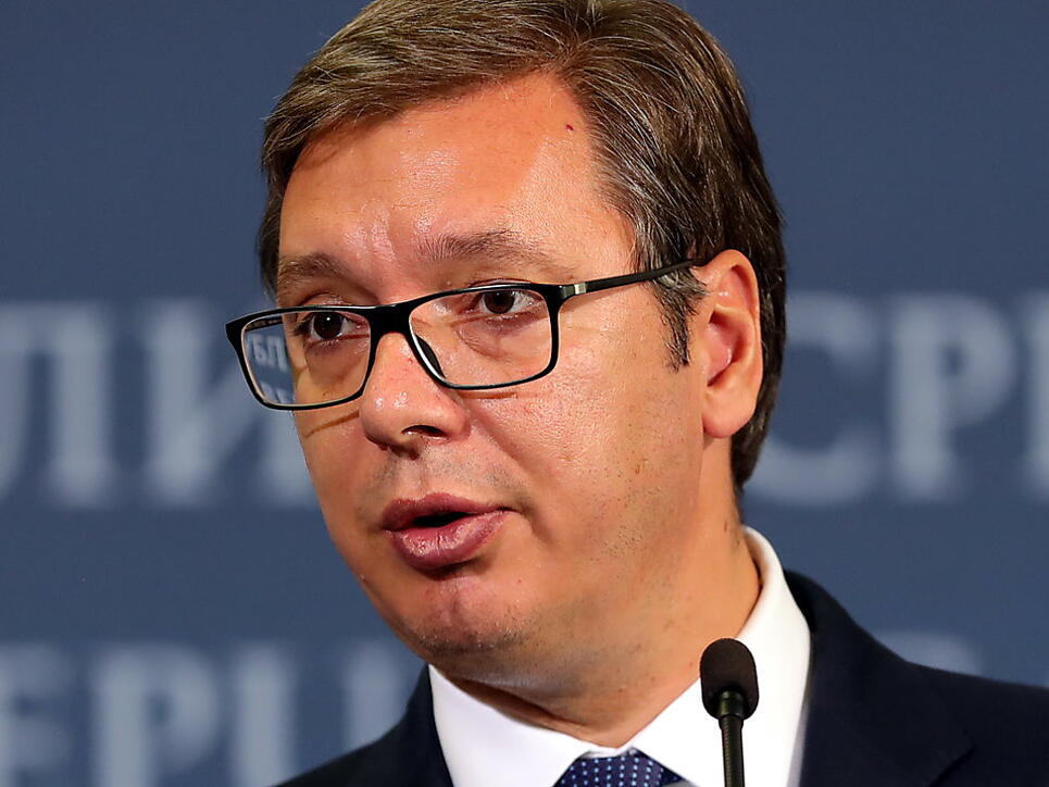 Serbiens Präsident Aleksandar Vucic hat die Vertreibung der Serben aus Kroatien während des Kriegs mit dem Holocaust verglichen. (Archiv)