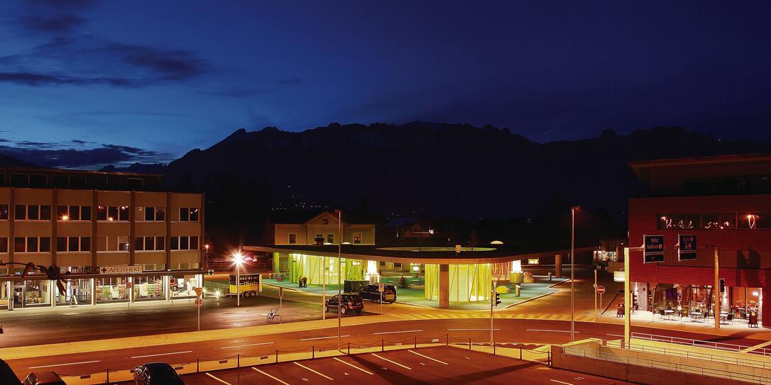 Eroeffnung Busbahnhof Schaan