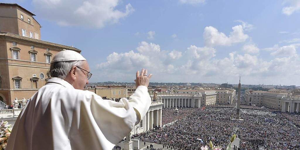 Papst Franziskus richtete in seiner Osterbotschaft einen Friedensappell an die Welt.
