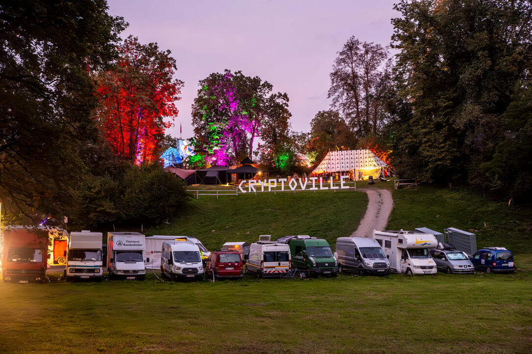 Crypto Ville Festival, Burgruine «Obere Burg» in Schellenberg