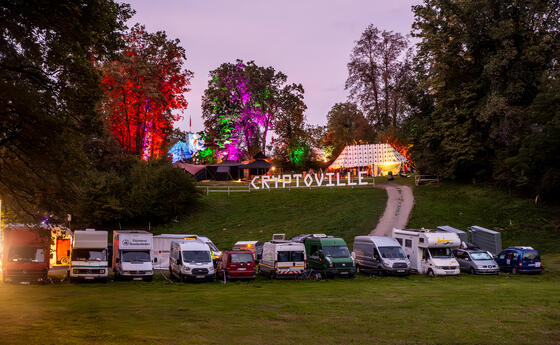 Crypto Ville Festival, Burgruine «Obere Burg» in Schellenberg
