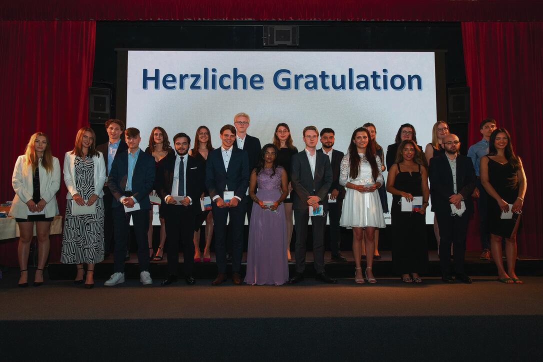 Lehrabschlussfeier der Wirtschaftskammer Liechtenstein