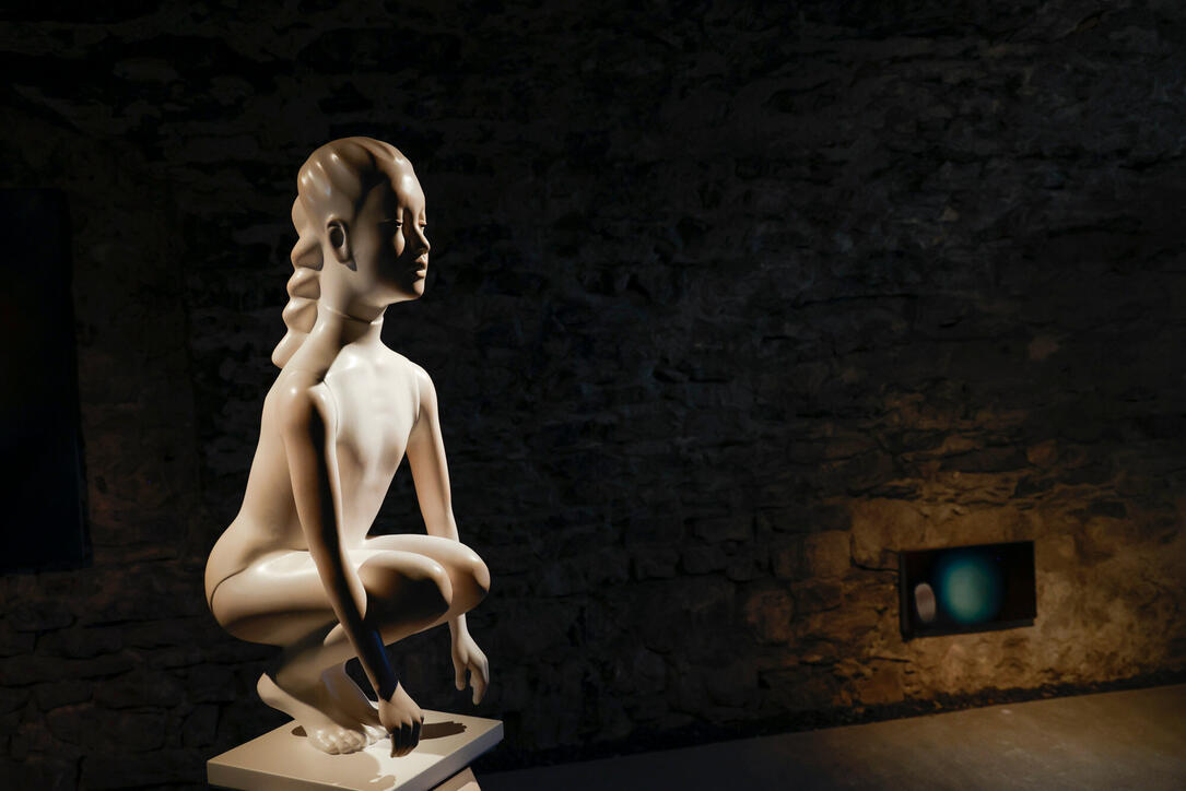 Vernissage &laquo;Interferenzen&raquo; mit Werken von Michael Tolloy und Patrick Kaufmann im Alten Pfarrhof  Balzers.