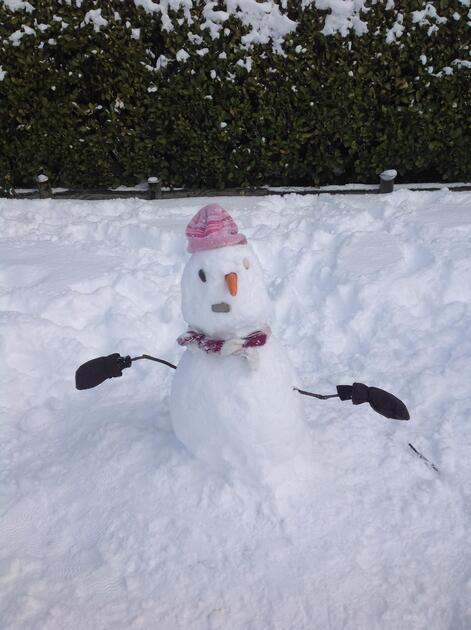 Schneemann-Parade