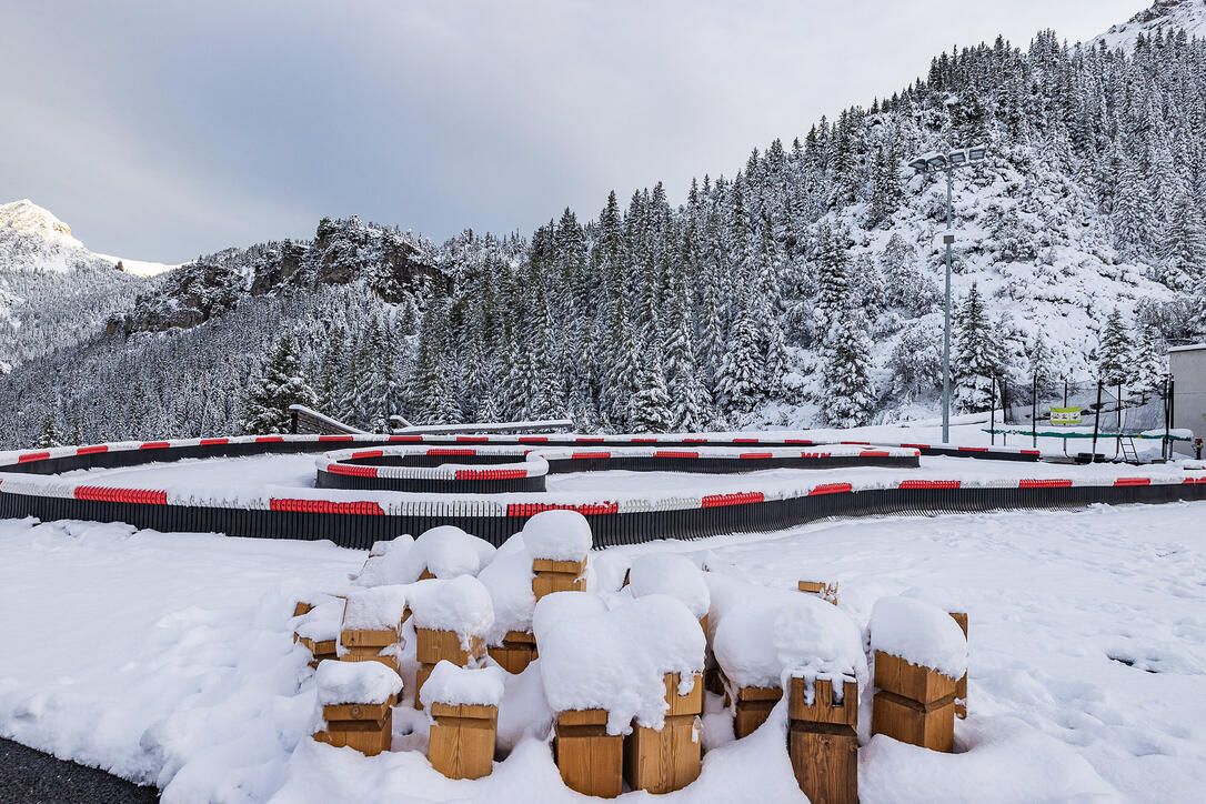 Erster Schnee in Liechtenstein