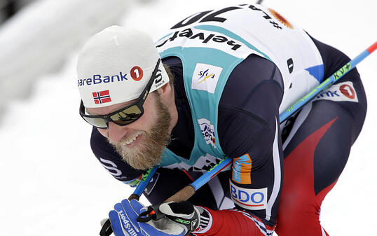 Martin Johnsrud Sundby beisst auf die Z&auml;hne - aber es reicht nicht