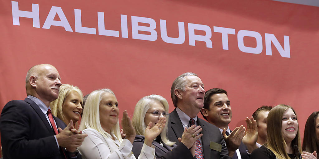Die Halliburton-Führungsriege in einer Aufnahme von 2014: Der geplante Mega-Zusammenschluss mit dem Konkurrenten Baker Hughes zum weltgrössten Öldienstleister kommt nicht zustande. (Archivbild) Die Halliburton-Führungsriege in einer Aufnahme von 2014: Der geplante Mega-Zusammenschluss mit dem Konkurrenten Baker Hughes zum weltgrössten Öldienstleister kommt nicht zustande. (Archivbild)