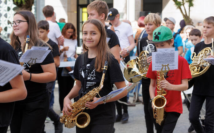 Princely Tattoo Parade in Vaduz