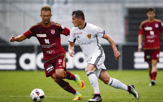 Fussball Super-League: FC Vaduz - FC Basel