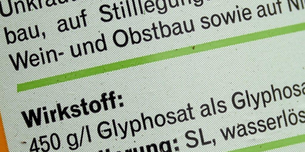 Der Bundesrat teilt die Meinung der EU, dass Glyphosatrückstände in Lebensmitteln kein Gesundheitsrisiko darstellen. Eine Untersuchung ergab, dass die Konzentration tief ist.