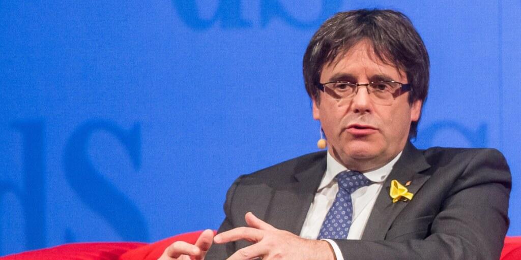 Das Oberste Gericht von Spanien hat den europäischen Haftbefehl gegen den Ex-Regierungschef Kataloniens, Carles Puigdemont, zurückgezogen. (Archiv)