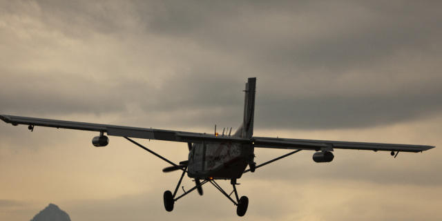 Ein Pilatus PC-6 Porter in seinem Element