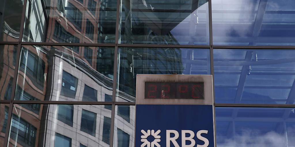 Die Royal Bank of Scotland musste eine höhere Busse als erwartet bezahen. Der Aktienkurs legte dennoch zu. (Archivbild) Die Royal Bank of Scotland musste eine höhere Busse als erwartet bezahen. Der Aktienkurs legte dennoch zu. (Archivbild)