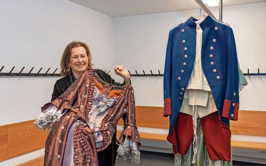 Evelyne Fricker in Vaduz