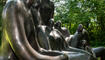 Enthüllung der Bronzeskulptur