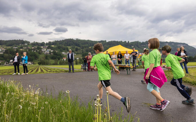 Sponsorenlauf der Primarschule Mauren