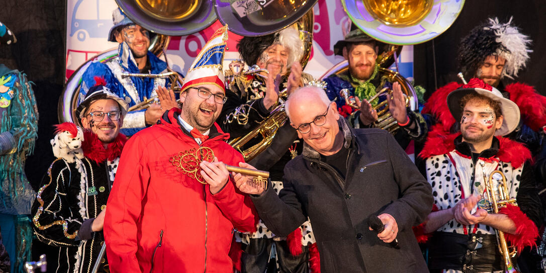 Schlüsselübergabe in Schaan