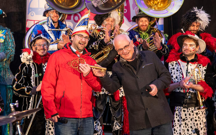 Schlüsselübergabe in Schaan