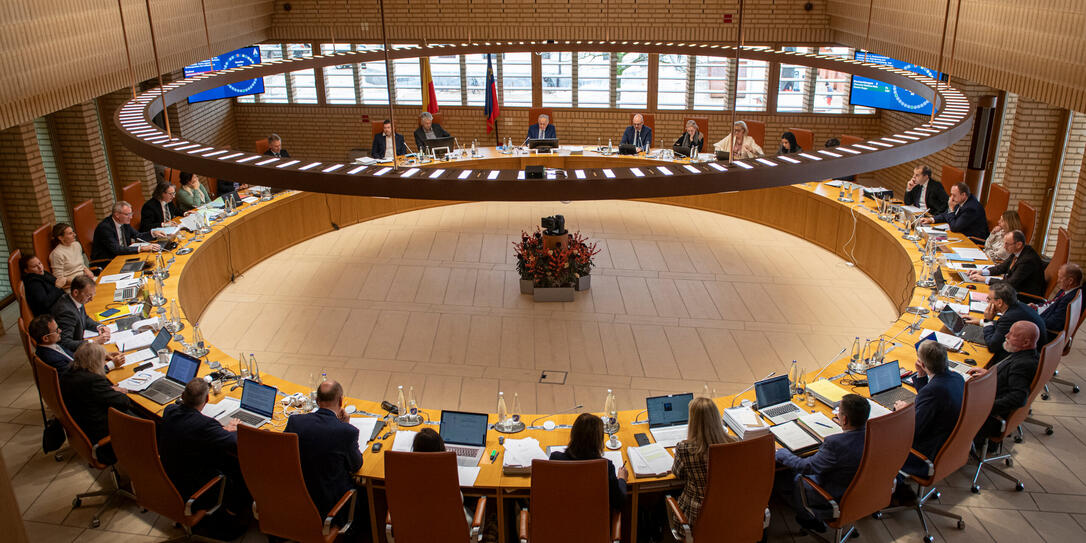 231205 Liechtensteiner Landtag, Dezember 2023, Bild aufgenommen im Landtagsgebäude in Vaduz / Liechtenstein am 05.12.2023