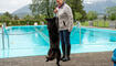 Hundeschwimmen im Freibad Salez