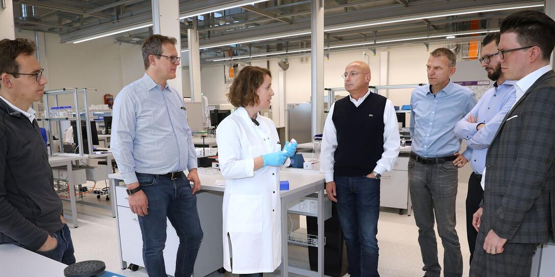 Besuch Labormedizinisches Zentrum Dr Risch Ostschweiz AG Besuch Labormedizinisches Zentrum Dr Risch Ostschweiz AG
