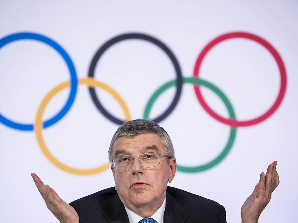 IOC-Präsident Thomas Bach will die US-Athleten dabei unterstützen, trotz Coronakrise an Wettkämpfen teilzunehmen. (Archivbild)