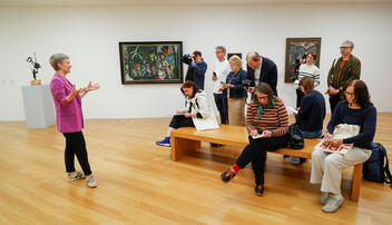 PK in der Hilti Art Foundation, zur Ausstellung «In Touch».