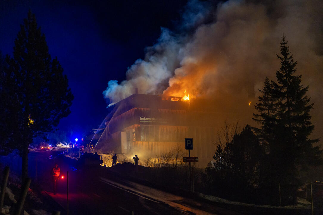 Brand Heizwerk Malbun (16.12.2025)