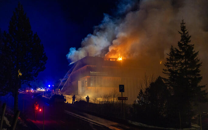 Brand Heizwerk Malbun (16.12.2025)