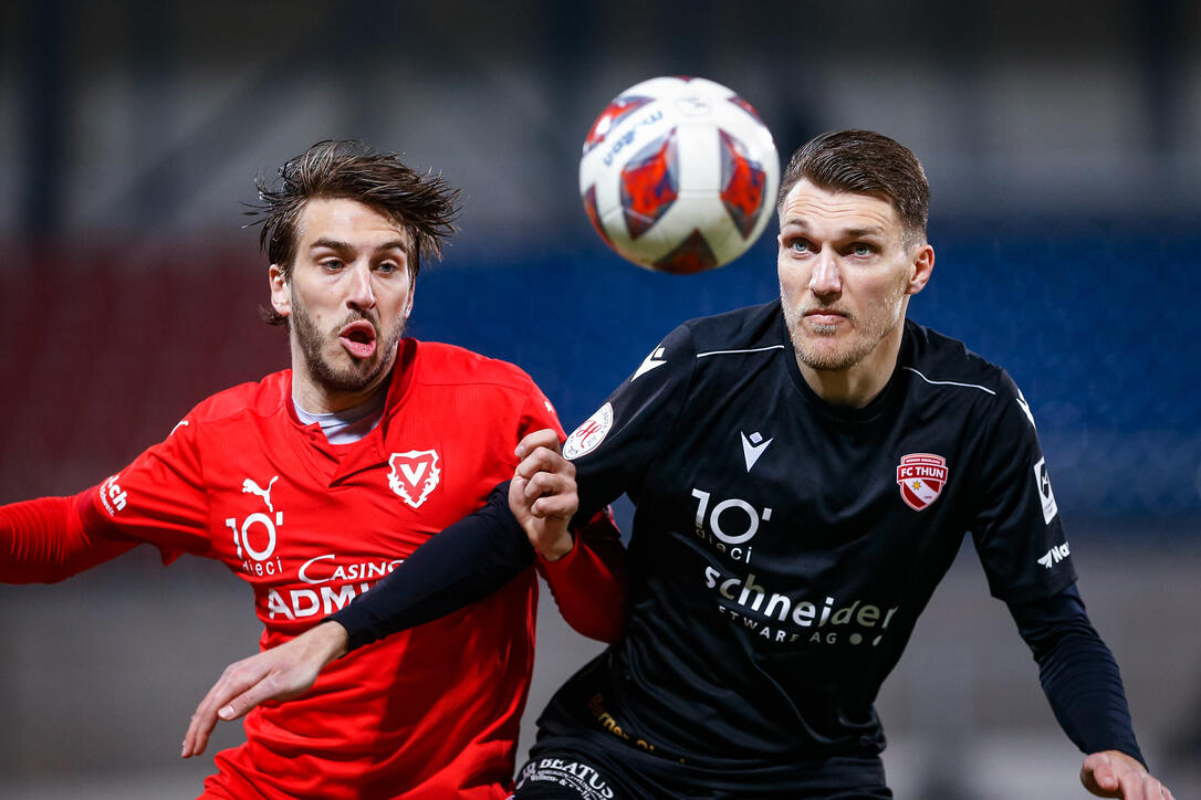 Liechtenstein Schweiz Fussball Challenge-League FC Vaduz - FC Thun